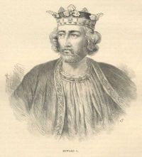 Edward I depicted in Cassell's History of England (1902)